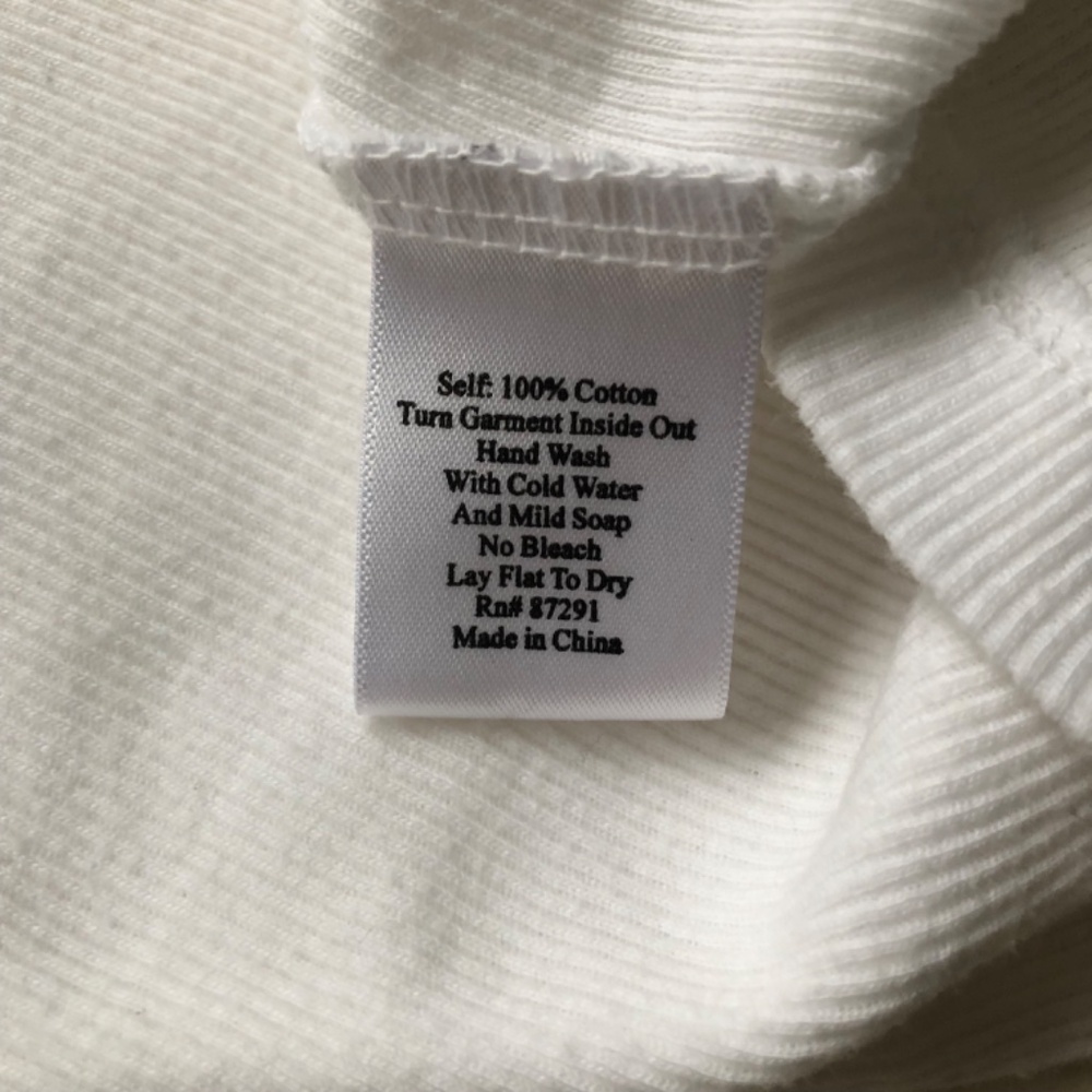 Scull Tank Top Med, White - Picture 6 of 8